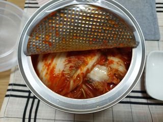 셰프애찬 알배기 겉절이 김치 1kg — 5점을 준 리뷰어가 2022년 11월 올린 사용 사진