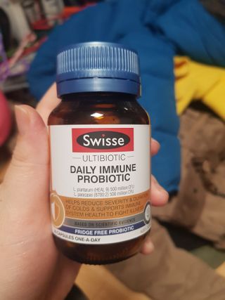 Swisse 스위스 데일리 이뮨 프로바이오틱스 10억, 30정 — 5점을 준 리뷰어가 2021년 1월 올린 사용 사진