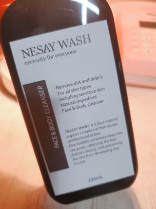 NESAY 네세이 올인원 트러블 워시 250mL — 5점을 준 리뷰어가 2021년 5월 올린 사용 사진
