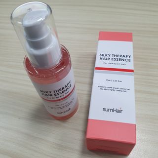 썸헤어 / SUMHAIR 썸헤어 실키 테라피 헤어 에센스 — 5점을 준 리뷰어가 2021년 4월 올린 사용 사진