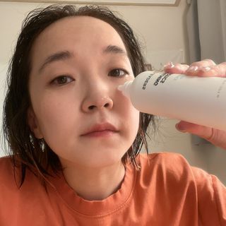 리더스코스메틱 리더스 카밍 바이오틱스 #1등 진정 기획세트 [에센스 워터150ml + 크림 마스크80ml] — 5점을 준 리뷰어가 2022년 9월 올린 사용 사진