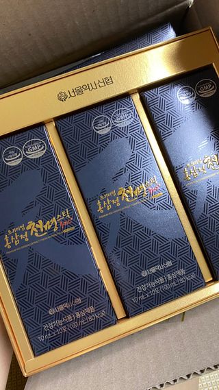 서울약사신협 약사신협_천명플러스스틱_10mlx30포 — 5점을 준 리뷰어가 2021년 4월 올린 사용 사진