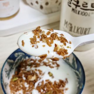 숲골 요거트 익는 마을 패밀리 무가당 요구르트 밀쿠르트 1000ml — 5점을 준 리뷰어가 2021년 12월 올린 사용 사진