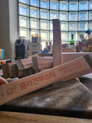 더리틀스 콜라겐부스터 — 5점을 준 리뷰어가 2023년 1월 올린 사용 사진