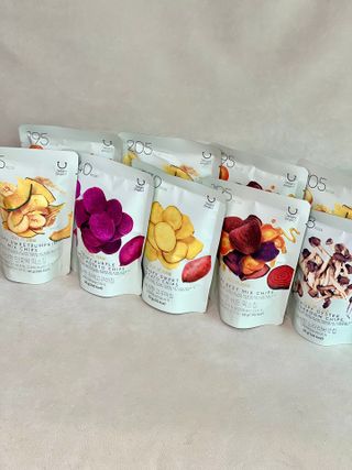 딜라이트 프로젝트 원물칩 5종 9ea(고구마칩, 자색고마칩, 느타리버섯칩, 비트 믹스칩, 단호박 믹스칩) — 5점을 준 리뷰어가 2022년 4월 올린 사용 사진