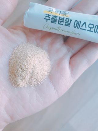 체인미 국화꽃 추출분말 에스오에스 곡류효소 과일채소 17종 혼합 분말 스틱 — 4점을 준 리뷰어가 2021년 11월 올린 사용 사진
