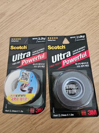 3M 초강력 양면테이프 UP213 / UPR210 — 5점을 준 리뷰어가 2023년 7월 올린 사용 사진