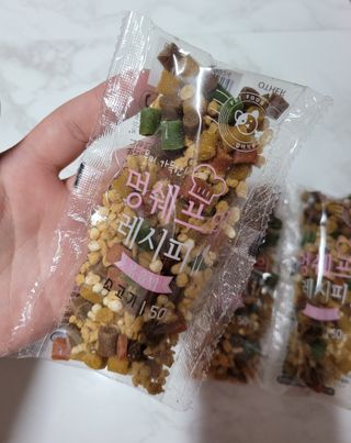 멍쉐프의 레시피 볶음밥 — 4.5점을 준 리뷰어가 2021년 7월 올린 사용 사진