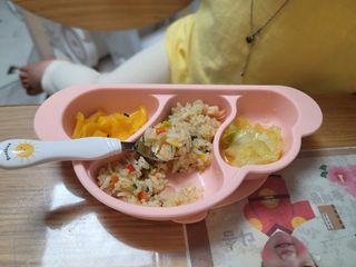 셰프애찬 단호박 백김치 1kg — 3점을 준 리뷰어가 2022년 10월 올린 사용 사진