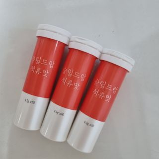 [슬림드랍 석류맛] 건기식 다이어트 보조제 겸 비타민 — 5점을 준 리뷰어가 2022년 1월 올린 사용 사진