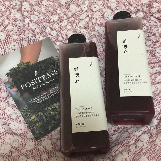 [포지티브] 티뱅쇼 Tea Vin chaud 400ml x 2병 리뷰 사진