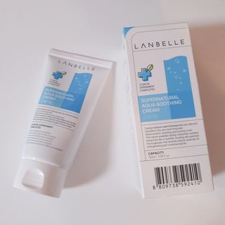 랑벨 수퍼내츄럴 아쿠아 수딩 크림 100ml — 5점을 준 리뷰어가 2022년 4월 올린 사용 사진