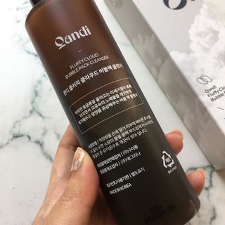 헤어플러스 콴디 플러피 클라우드 버블 팩 클렌저 — 4점을 준 리뷰어가 2021년 7월 올린 사용 사진