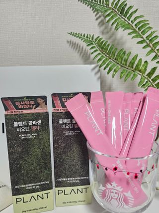 [NOW] 플랜트 콜라겐 비오틴 젤리 2박스_올리브영 전용 — 5점을 준 리뷰어가 2024년 6월 올린 사용 사진