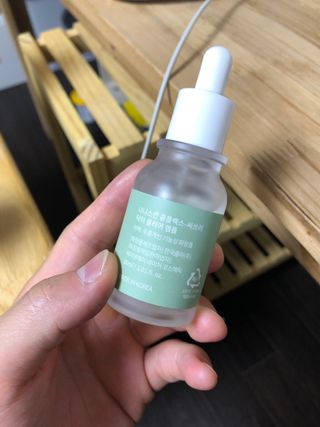 나나스킨 콤플렉스씨쓰리닥터클리어앰플 — 5점을 준 리뷰어가 2021년 7월 올린 사용 사진