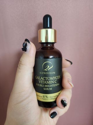 오투에니원 갈락토미세스 비타민 C 더블 브라이트닝 세럼 50ml — 4점을 준 리뷰어가 2023년 1월 올린 사용 사진
