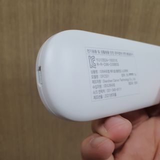디하우트 랩 4 in 1 갈바닉 아쿠아 워터 필링기 스킨스크러버 — 5점을 준 리뷰어가 2021년 11월 올린 사용 사진