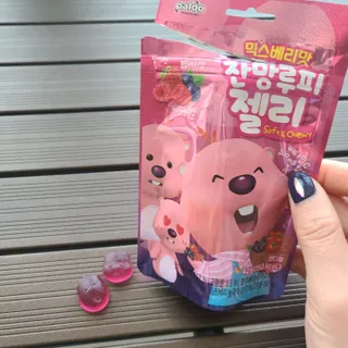 [팔도] 잔망루피젤리 믹스베리맛 42g 8개 — 5점을 준 리뷰어가 2022년 1월 올린 사용 사진