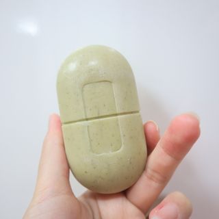 제이제이바이오 허브마사지바 올인원 알약비누 — 5점을 준 리뷰어가 2022년 3월 올린 사용 사진