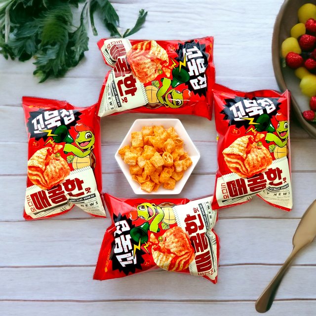 꼬북칩 매콤한맛 리뷰 사진