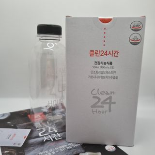 클린24시간 1BOX(5포) + 전용보틀(500ml) — 5점을 준 리뷰어가 2022년 9월 올린 사용 사진