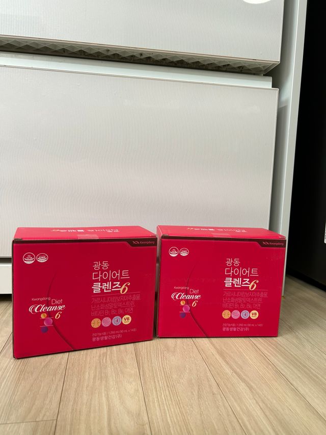 광동 다이어트 클렌즈6  14입*2박스 (4주구성) 리뷰 사진