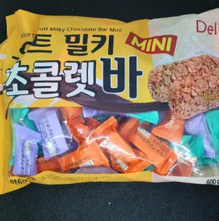 델리스 오트 밀키 초콜릿 바 — 5점을 준 리뷰어가 2022년 3월 올린 사용 사진