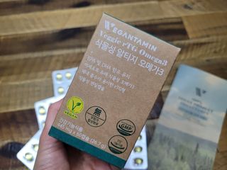 비건타민 식물성 알티지 오메가3 — 5점을 준 리뷰어가 2021년 3월 올린 사용 사진