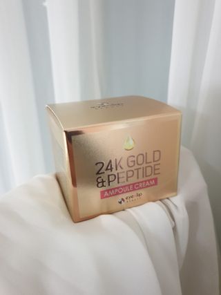 아이앤립 / EYENLIP 아이앤립 24K 골드 N 펩타이드 앰플 크림 — 5점을 준 리뷰어가 2021년 4월 올린 사용 사진