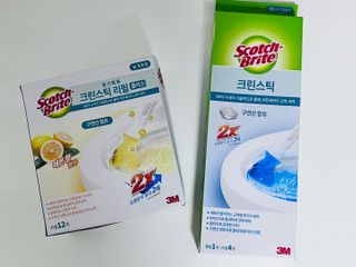 [3M] 스카치브라이트 크린스틱 향기톡톡 변기청소 핸들1 + 리필 16개 (라벤더/레몬 중 택1) — 5점을 준 리뷰어가 2024년 8월 올린 사용 사진