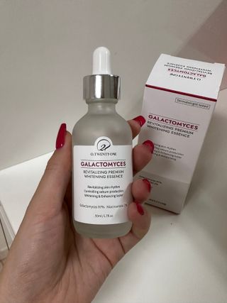 오투에니원 갈락토미세스 리바이탈라이징 프리미엄 화이트닝 에센스 50ml — 4점을 준 리뷰어가 2023년 2월 올린 사용 사진