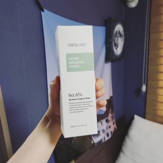 나나스킨 하이드로릴렉싱토너 — 5점을 준 리뷰어가 2021년 4월 올린 사용 사진