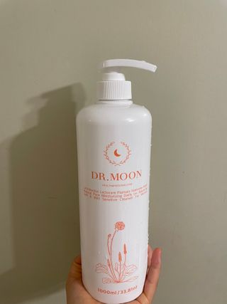 프리[닥터문] 유산균 락토케어 질경초 여성청결제 1000ml (젤타입) — 4.5점을 준 리뷰어가 2022년 7월 올린 사용 사진