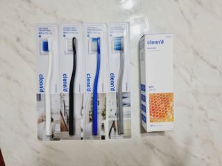 주식회사 클린디 [클린디] 고기능성 칫솔 세트_기능모/탄력모/미세모/초극세모 — 5점을 준 리뷰어가 2022년 3월 올린 사용 사진