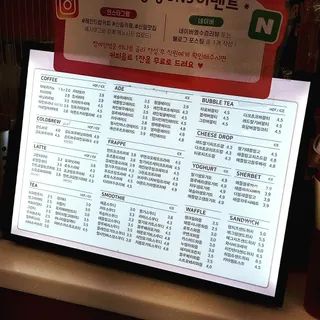 [레인드랍 커피 본점] 음료 2잔 + 디저트와플 or 샌드위치 — 5점을 준 리뷰어가 2021년 10월 올린 사용 사진