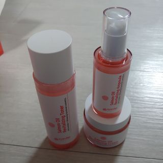 아이앤립 / EYENLIP 아이앤립 연어오일 리바이탈라이징 토너+앰플+크림 3종 세트 — 5점을 준 리뷰어가 2021년 5월 올린 사용 사진