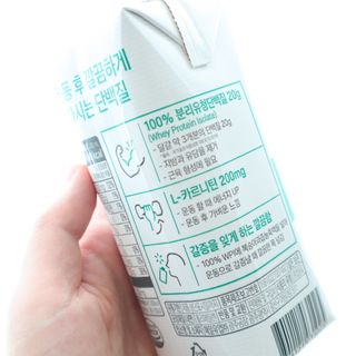 셀렉스스포츠 셀렉스 스포츠 웨이 프로틴 복숭아_ 330ml x 12팩 — 5점을 준 리뷰어가 2021년 3월 올린 사용 사진