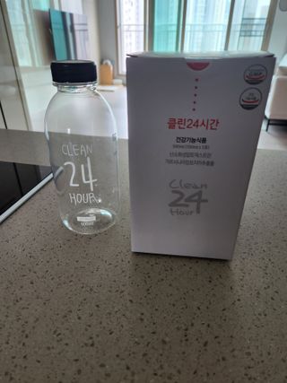 클린24시간 1BOX(5포) + 전용보틀(500ml) — 5점을 준 리뷰어가 2023년 5월 올린 사용 사진