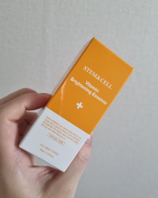 체르엠 스템앤셀 비타민 브라이트닝 에센스 30ml 1개 — 5점을 준 리뷰어가 2021년 9월 올린 사용 사진