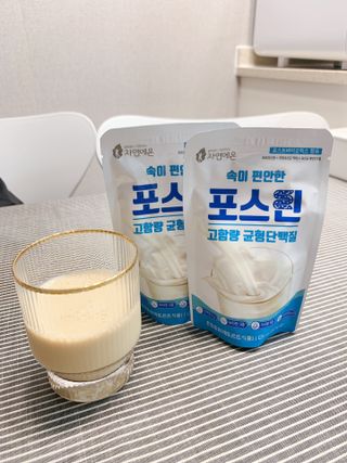 자연에온 마시는 프로틴 고함량 균형단백질 음료 포스틴 125ml 10개입 1BOX — 4.5점을 준 리뷰어가 2021년 5월 올린 사용 사진