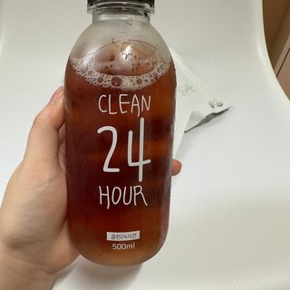 클린24시간 1BOX(5포) + 전용보틀(500ml) — 5점을 준 리뷰어가 2023년 6월 올린 사용 사진