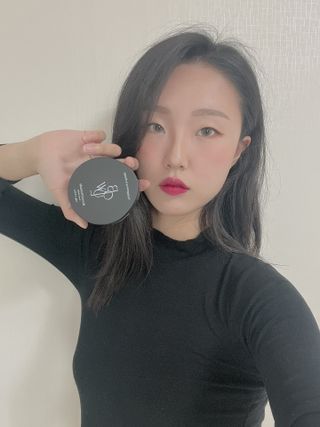 바울 프리미엄 수성 포마드 왁스 100g — 4.5점을 준 리뷰어가 2022년 5월 올린 사용 사진