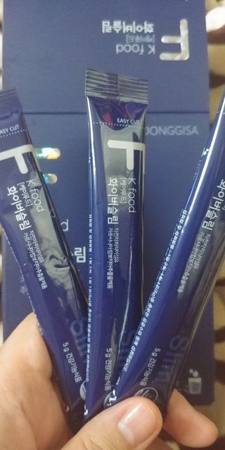 똥기사의 케이푸드 화이버슬림 — 5점을 준 리뷰어가 2021년 2월 올린 사용 사진
