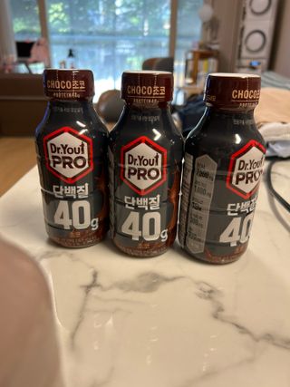 닥터유 프로 단백질 드링크 40g 초코 닥터유 프로 단백질드링크 40g 초코 — 5점을 준 리뷰어가 2024년 8월 올린 사용 사진