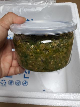 셰프애찬 수제 청양 맵짤이 400g — 5점을 준 리뷰어가 2022년 9월 올린 사용 사진