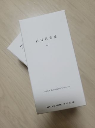 [HUREX] 휴렉스 볼류마이징 탈모완화 기능성 샴푸 150ml x 2개 — 5점을 준 리뷰어가 2021년 9월 올린 사용 사진