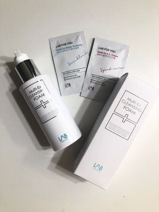 LAB FOR YOU 멀티엑스클렌징폼 — 5점을 준 리뷰어가 2022년 7월 올린 사용 사진