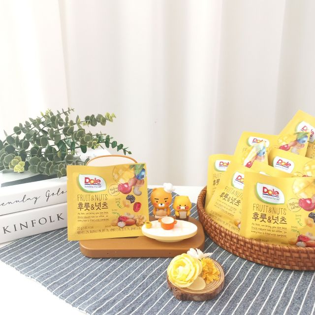 [Dole] 후룻&넛츠 블랙/옐로우/레드라벨 (맛 랜덤발송) 리뷰 사진