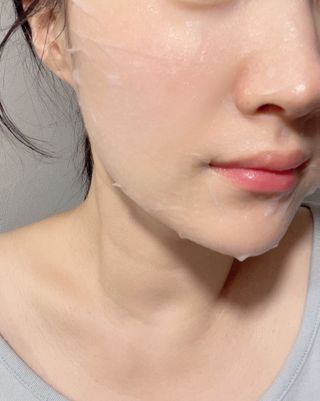 바노바기 코스메틱 바노바기 밀크씨슬 리페어 시카 폼 클렌저 플러스 120ml + 퀵 마스크 플러스 30매 — 3.5점을 준 리뷰어가 2023년 8월 올린 사용 사진