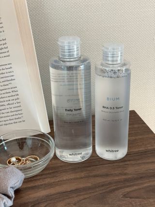 화이트리 비움 데일리 토너, 바하 0.5토너 세트 — 4점을 준 리뷰어가 2021년 1월 올린 사용 사진
